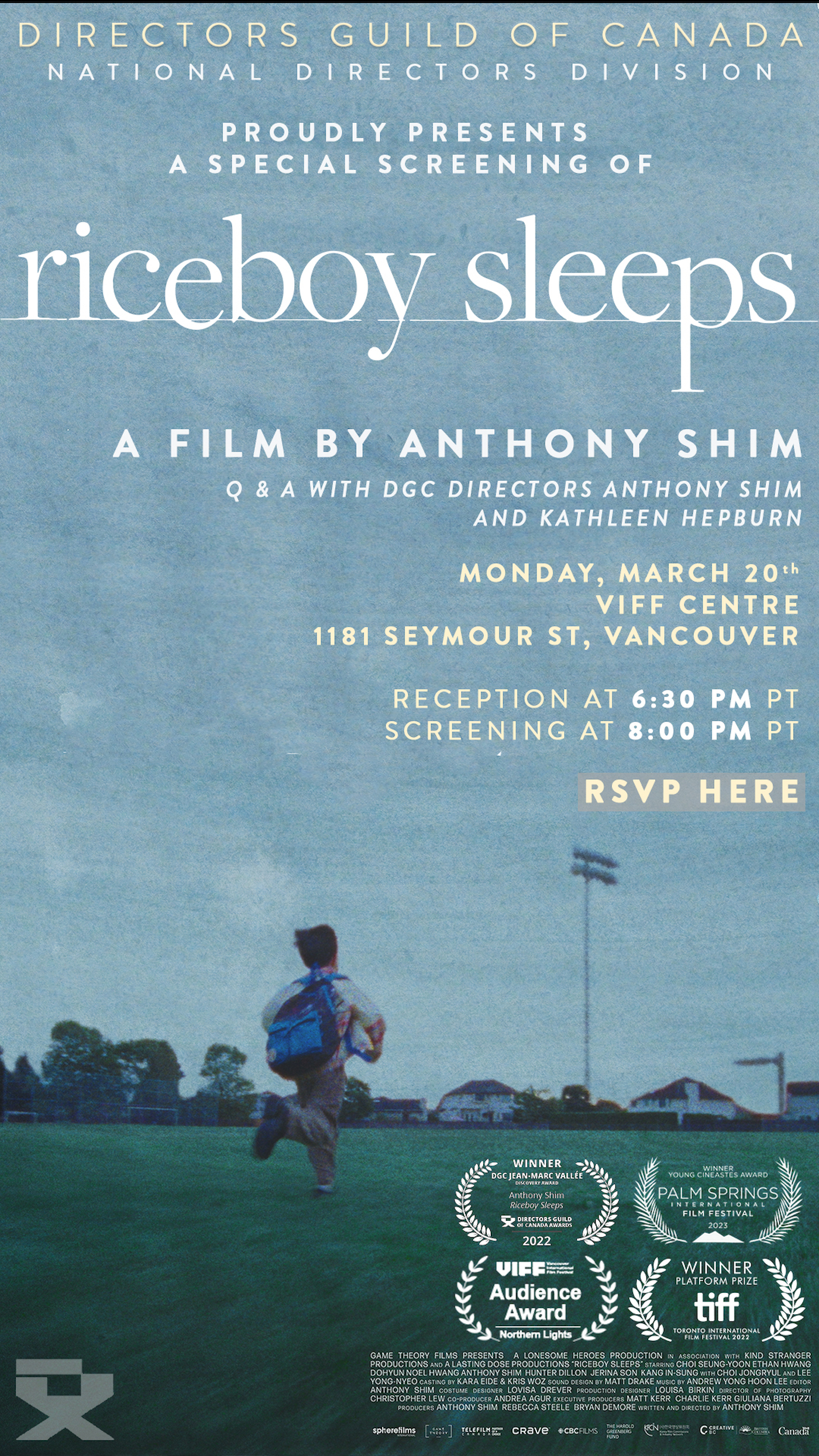 Special Screening: Riceboy Sleeps featuring Anthony Shim