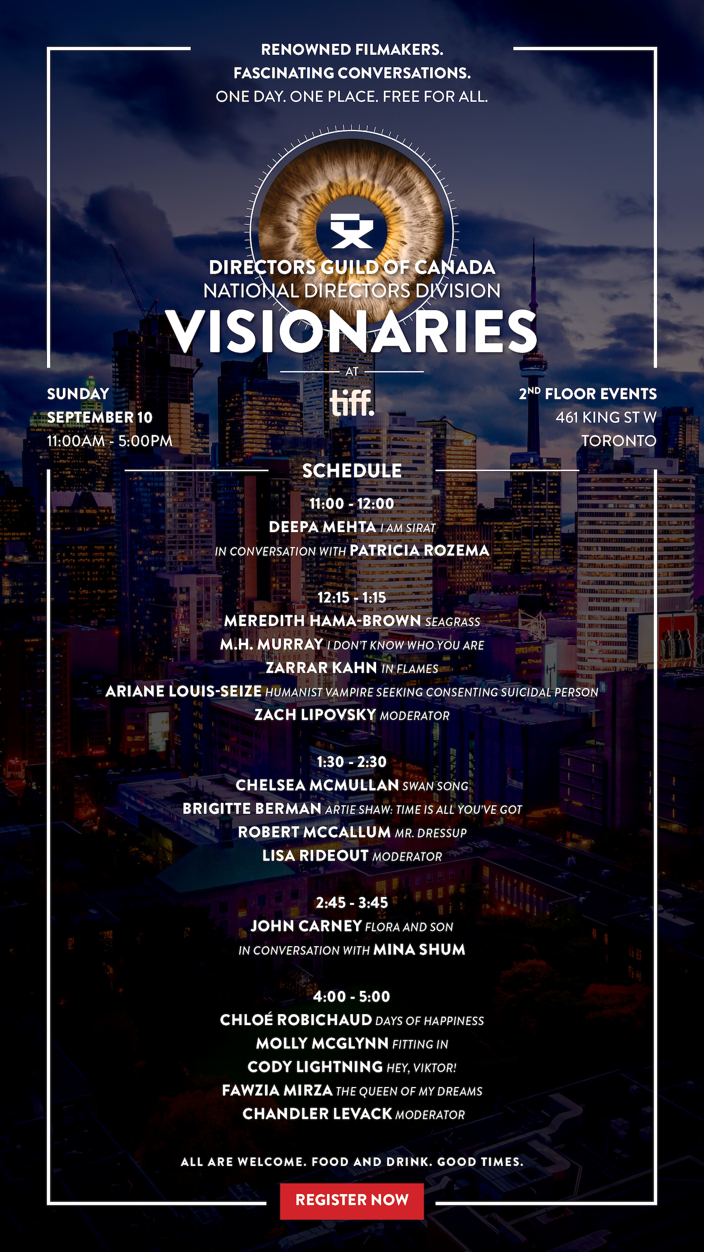 Visionaries at TIFF