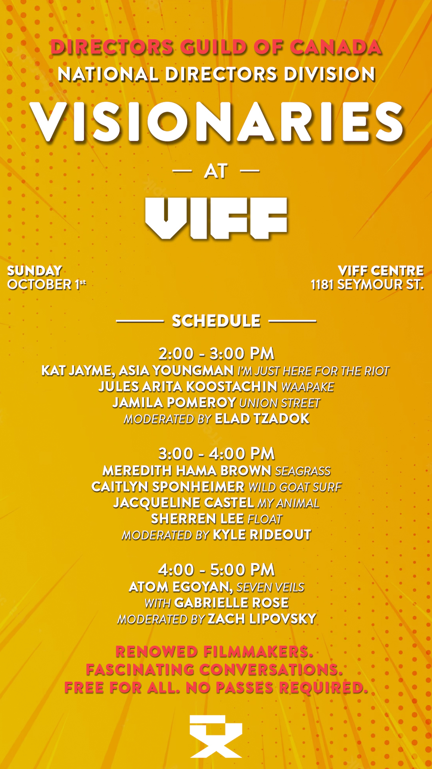 Visionaries at VIFF