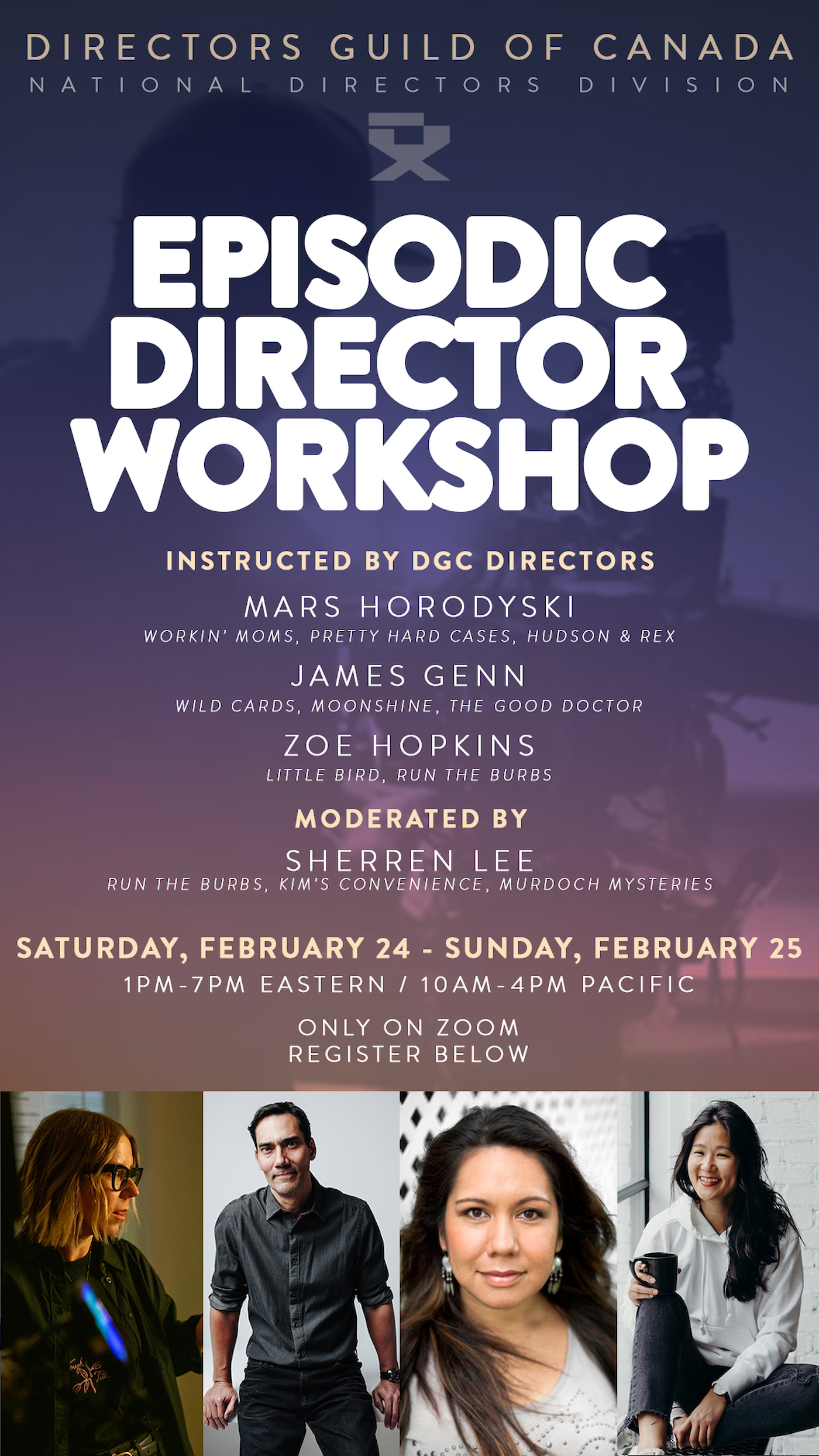 Episodic Director Workshop - February 24 & 25